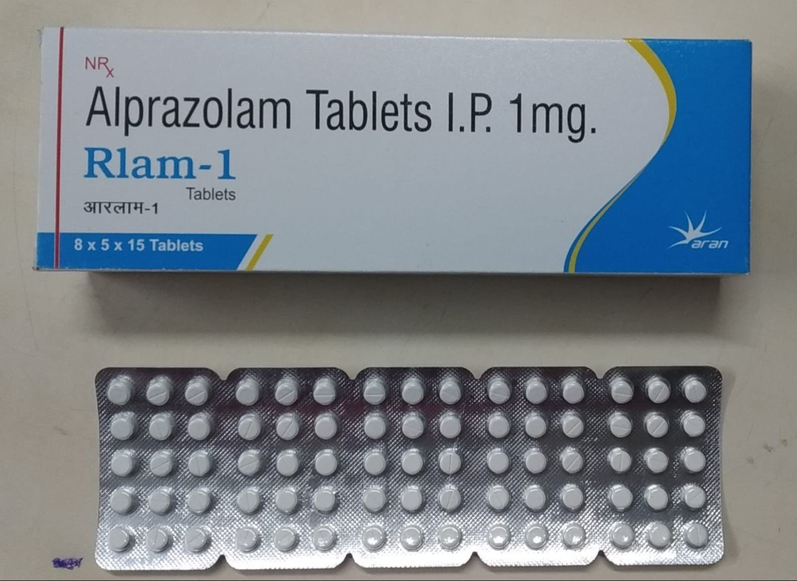 Alprazolam Rlam 1mg